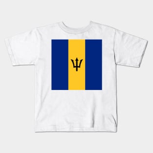 Barbados flag Kids T-Shirt